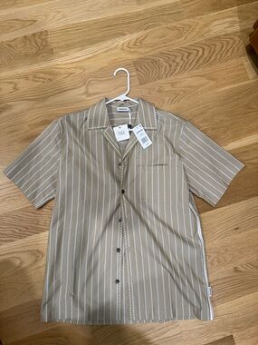 Simkhai men short sleeve button down